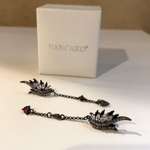 Vancaro Angel Wing earrings gothic vintage rare style